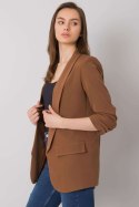Żakiet Model TW-ZT-BI-22520.14 Brown - Och Bella Och Bella Żakiet Model TW-ZT-BI-22520.14 Brown - Och Bella Och Bella