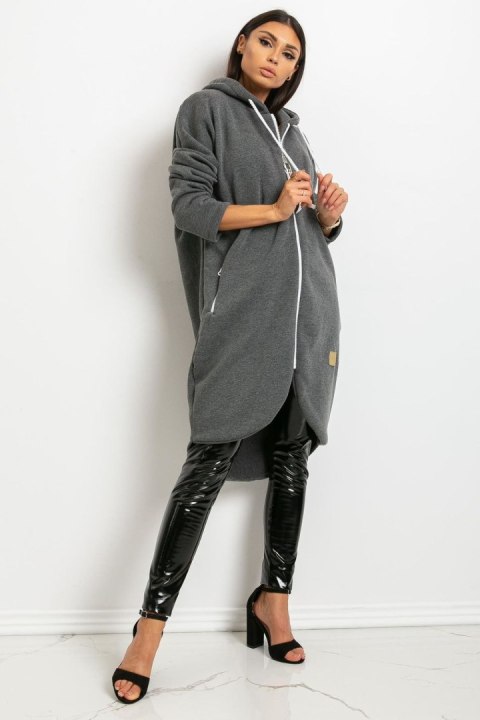 Bluza Damska Model RV-BL-4742.20P Dark Grey - Relevance Relevance Bluza Damska Model RV-BL-4742.20P Dark Grey - Relevance Relevance