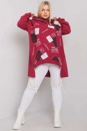 Bluza Damska Model RV-BL-7217.79P Bordo - Relevance Relevance Bluza Damska Model RV-BL-7217.79P Bordo - Relevance Relevance