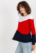 Bluza Damska Model RV-BL-8430.61P White/Navy - Relevance Relevance Bluza Damska Model RV-BL-8430.61P White/Navy - Relevance Relevance