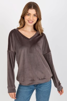 Bluza Damska Model RV-BL-8441.07P Dark Grey - Relevance Relevance