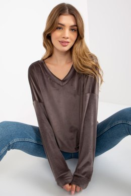 Bluza Damska Model RV-BL-8441.07P Dark Grey - Relevance Relevance