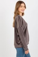 Bluza Damska Model RV-BL-8441.07P Dark Grey - Relevance Relevance Bluza Damska Model RV-BL-8441.07P Dark Grey - Relevance Relevance