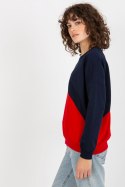 Bluza Damska Model RV-BL-8463.41P Navy/Red - Relevance Relevance Bluza Damska Model RV-BL-8463.41P Navy/Red - Relevance Relevance