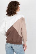 Bluza Damska Model RV-BL-8463.41P White/Brown - Relevance Relevance Bluza Damska Model RV-BL-8463.41P White/Brown - Relevance Relevance