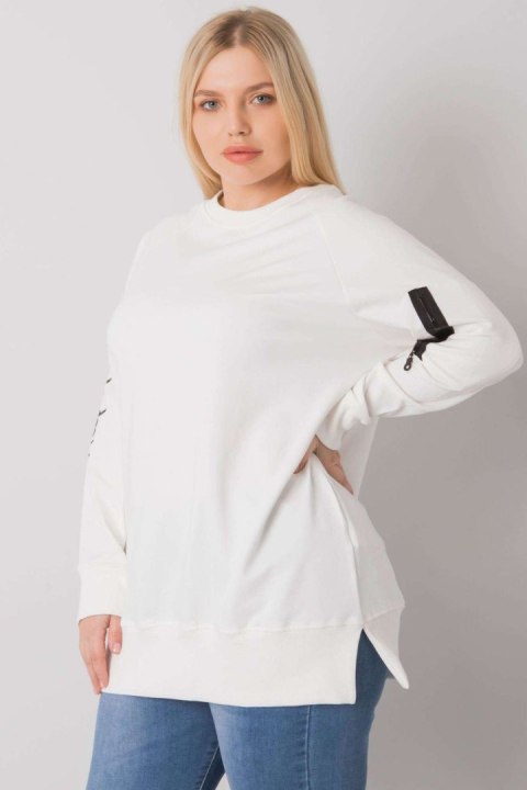 Bluza Damska Model RV-TU-7158.76P Ecru - Relevance Relevance Bluza Damska Model RV-TU-7158.76P Ecru - Relevance Relevance
