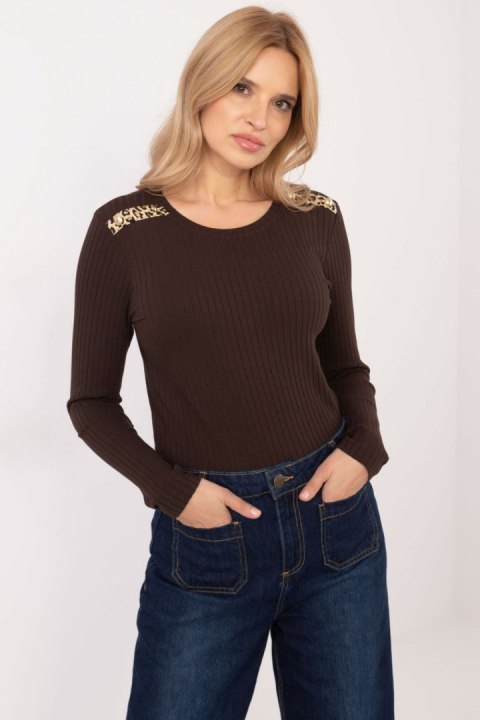 Bluzka Model RV-BZ-A-210.43 Dark Brown - Relevance Relevance Bluzka Model RV-BZ-A-210.43 Dark Brown - Relevance Relevance