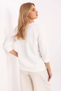 Bluzka Model RV-BZ-A261.18 Ecru - Relevance Relevance Bluzka Model RV-BZ-A261.18 Ecru - Relevance Relevance