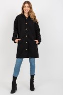 Płaszcz Damski Model RV-PL-8449.98P Black - Relevance Relevance Płaszcz Damski Model RV-PL-8449.98P Black - Relevance Relevance
