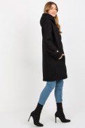 Płaszcz Damski Model RV-PL-8449.98P Black - Relevance Relevance Płaszcz Damski Model RV-PL-8449.98P Black - Relevance Relevance