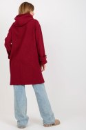 Płaszcz Damski Model RV-PL-8449.98P Bordo - Relevance Relevance Płaszcz Damski Model RV-PL-8449.98P Bordo - Relevance Relevance
