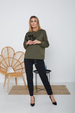 Spodnie Komplet Model M337/2 Khaki/Black - La Aurora La Aurora