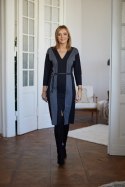 Sukienka Model M397 Black/Grafit - La Aurora La Aurora Sukienka Model M397 Black/Grafit - La Aurora La Aurora