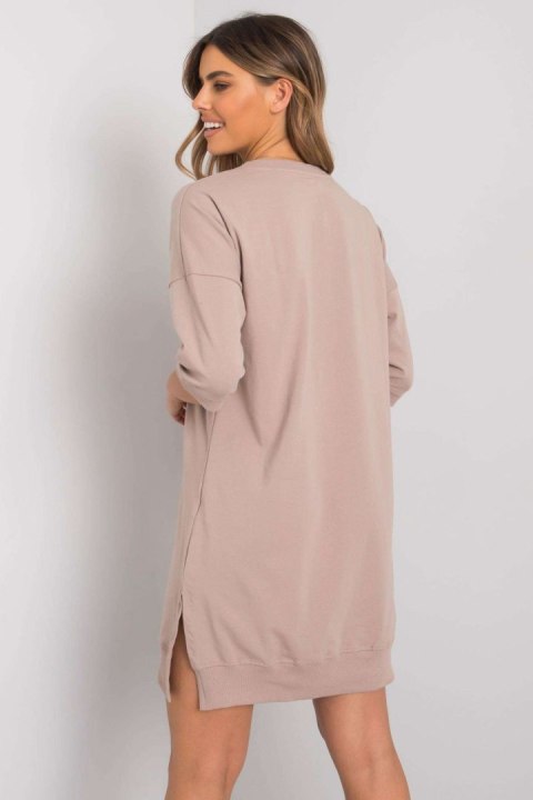 Sukienka Model RV-SK-6273.47P Beige - Relevance Relevance Sukienka Model RV-SK-6273.47P Beige - Relevance Relevance