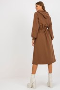 Sukienka Model RV-SK-8336.12P Brown - Relevance Relevance Sukienka Model RV-SK-8336.12P Brown - Relevance Relevance