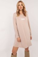 Sukienka Model RV-SK-A-165.61 Beige - Relevance Relevance Sukienka Model RV-SK-A-165.61 Beige - Relevance Relevance