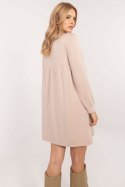 Sukienka Model RV-SK-A-165.61 Beige - Relevance Relevance Sukienka Model RV-SK-A-165.61 Beige - Relevance Relevance