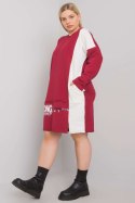 Sukienka Model RV-TU-7222.80P Bordo - Relevance Relevance Sukienka Model RV-TU-7222.80P Bordo - Relevance Relevance