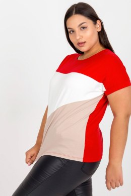 T-shirt Damski Model RV-TS-7875.77P Red - Relevance Relevance