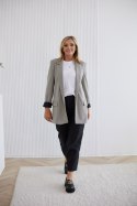 Żakiet Model M395 Jodełka/Lurex - La Aurora La Aurora Żakiet Model M395 Jodełka/Lurex - La Aurora La Aurora