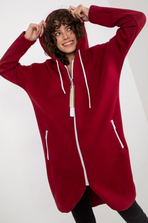 Bluza Damska Model RV-BL-4742.20P Bordo - Relevance Relevance Bluza Damska Model RV-BL-4742.20P Bordo - Relevance Relevance