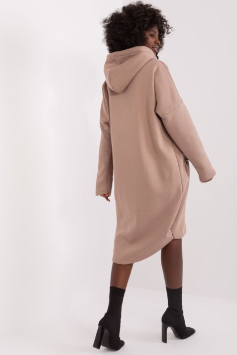 Bluza Damska Model RV-BL-4858-2.97P Dark Beige - Relevance Relevance Bluza Damska Model RV-BL-4858-2.97P Dark Beige - Relevance Relevance