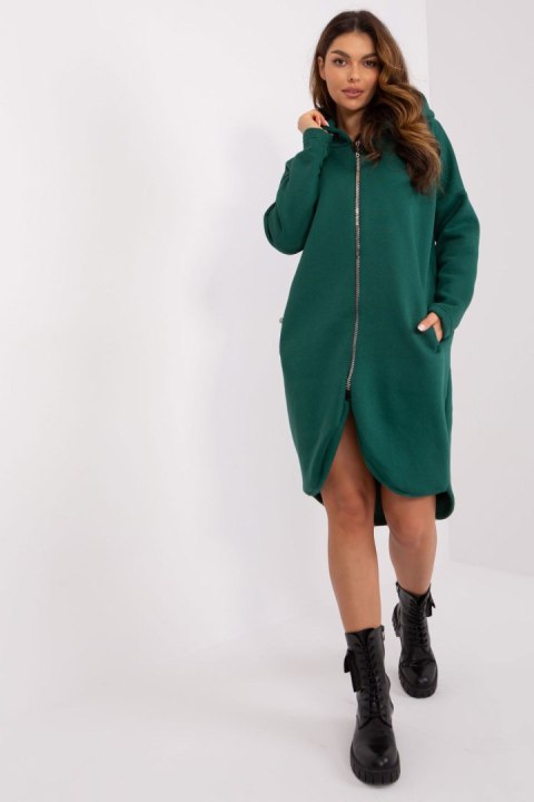 Bluza Damska Model RV-BL-4858-2.97P Dark Green - Relevance Relevance Bluza Damska Model RV-BL-4858-2.97P Dark Green - Relevance Relevance