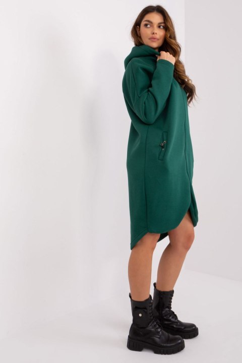 Bluza Damska Model RV-BL-4858-2.97P Dark Green - Relevance Relevance Bluza Damska Model RV-BL-4858-2.97P Dark Green - Relevance Relevance