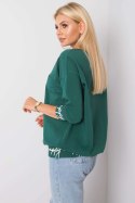 Bluza Damska Model RV-BL-5978.06P Dark Green - Relevance Relevance Bluza Damska Model RV-BL-5978.06P Dark Green - Relevance Relevance
