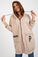 Bluza Damska Model RV-BL-8149.91P Beige - Relevance Relevance Bluza Damska Model RV-BL-8149.91P Beige - Relevance Relevance