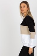 Bluza Damska Model RV-BL-8377.89 Black/Beige - Relevance Relevance Bluza Damska Model RV-BL-8377.89 Black/Beige - Relevance Relevance