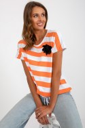Bluzka Model RV-BZ-8741.93 Orange - Relevance Relevance Bluzka Model RV-BZ-8741.93 Orange - Relevance Relevance
