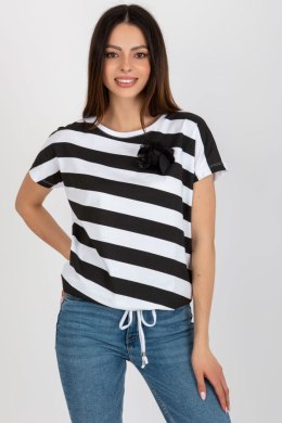 Bluzka Model RV-BZ-8741.93 White/Black - Relevance Relevance