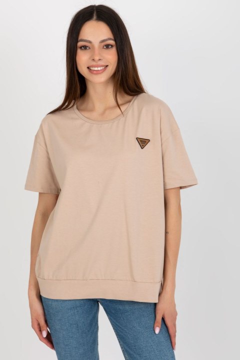 Bluzka Model RV-BZ-8826.22 Beige - Relevance Relevance Bluzka Model RV-BZ-8826.22 Beige - Relevance Relevance