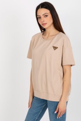 Bluzka Model RV-BZ-8826.22 Beige - Relevance Relevance