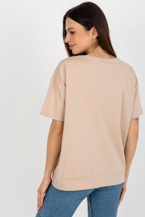 Bluzka Model RV-BZ-8826.22 Beige - Relevance Relevance Bluzka Model RV-BZ-8826.22 Beige - Relevance Relevance
