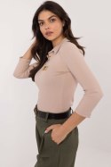 Bluzka Model RV-BZ-9949.11X Beige - Relevance Relevance Bluzka Model RV-BZ-9949.11X Beige - Relevance Relevance