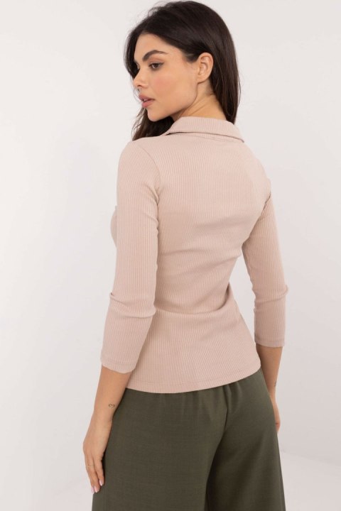 Bluzka Model RV-BZ-9949.11X Beige - Relevance Relevance Bluzka Model RV-BZ-9949.11X Beige - Relevance Relevance