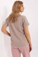 Bluzka Model RV-BZ-A616.01P Dark Beige - Relevance Relevance Bluzka Model RV-BZ-A616.01P Dark Beige - Relevance Relevance
