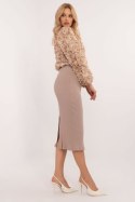 Spódnica Model RV-SD-A-211.91 Dark Beige - Relevance Relevance Spódnica Model RV-SD-A-211.91 Dark Beige - Relevance Relevance