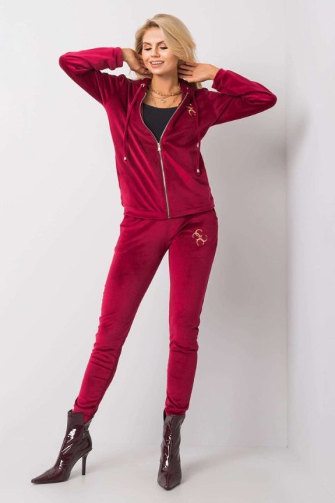 Spodnie Komplet Model RV-KMPL-6084.92P Bordo - Relevance Relevance Spodnie Komplet Model RV-KMPL-6084.92P Bordo - Relevance Relevance