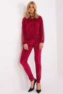 Spodnie Komplet Model RV-KMPL-8436.40 Bordo - Relevance Relevance Spodnie Komplet Model RV-KMPL-8436.40 Bordo - Relevance Relevance