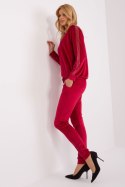 Spodnie Komplet Model RV-KMPL-8436.40 Bordo - Relevance Relevance Spodnie Komplet Model RV-KMPL-8436.40 Bordo - Relevance Relevance