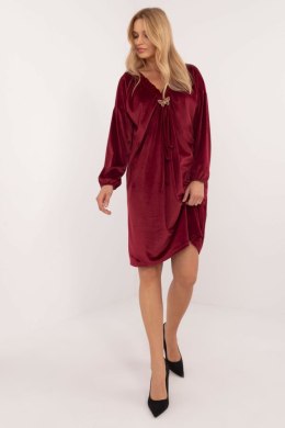 Sukienka Model DHJ-SK-19890.86P Bordo - Italy Moda Italy Moda