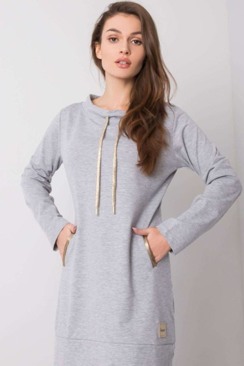 Sukienka Model RV-SK-6067.15X Grey - Relevance Relevance Sukienka Model RV-SK-6067.15X Grey - Relevance Relevance