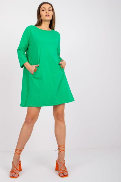 Sukienka Model RV-SK-6274.36P Green - Relevance Relevance Sukienka Model RV-SK-6274.36P Green - Relevance Relevance
