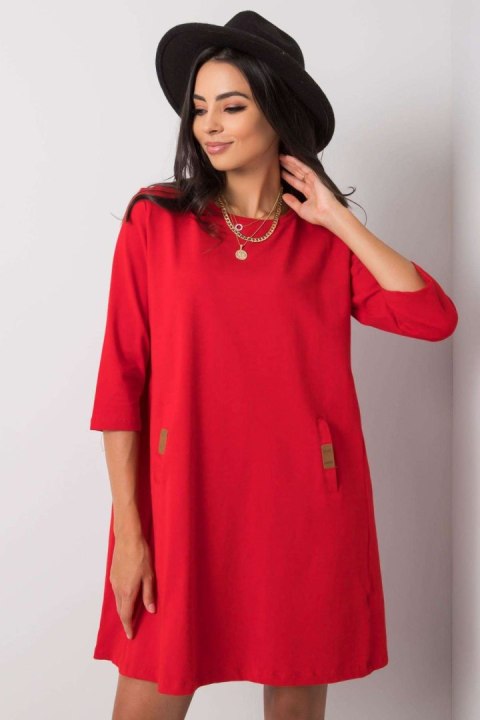 Sukienka Model RV-SK-6274.36P Red - Relevance Relevance Sukienka Model RV-SK-6274.36P Red - Relevance Relevance