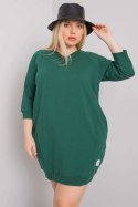 Sukienka Model RV-SK-6847.59P Dark Green - Relevance Relevance Sukienka Model RV-SK-6847.59P Dark Green - Relevance Relevance