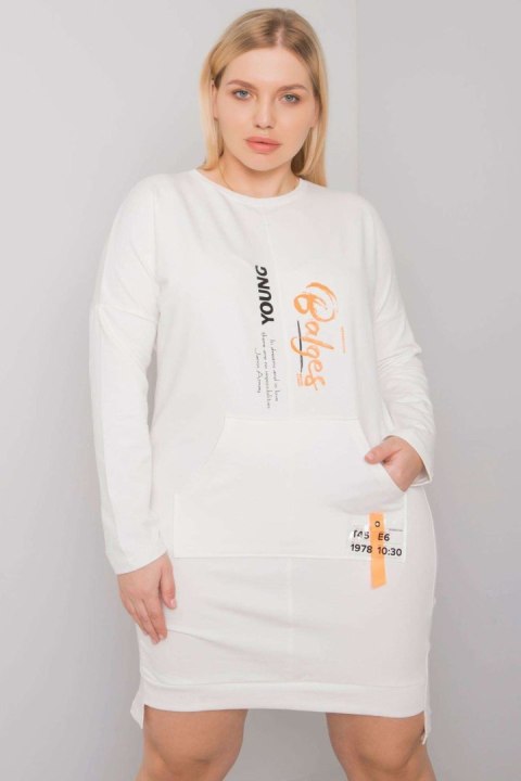Sukienka Model RV-SK-7178.44 Ecru - Relevance Relevance Sukienka Model RV-SK-7178.44 Ecru - Relevance Relevance