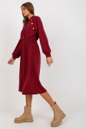 Sukienka Model RV-SK-8336.12P Bordo - Relevance Relevance Sukienka Model RV-SK-8336.12P Bordo - Relevance Relevance